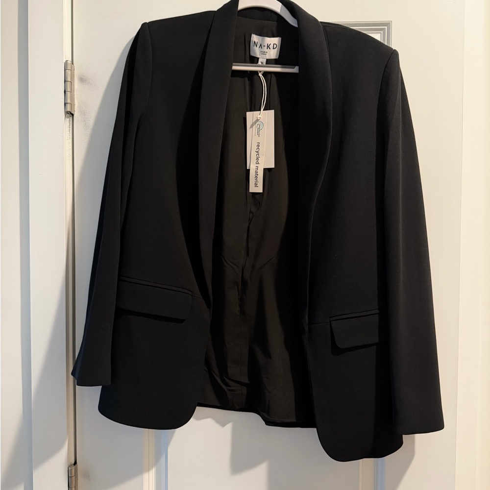NA-KD Women's Elegant Black Blazer